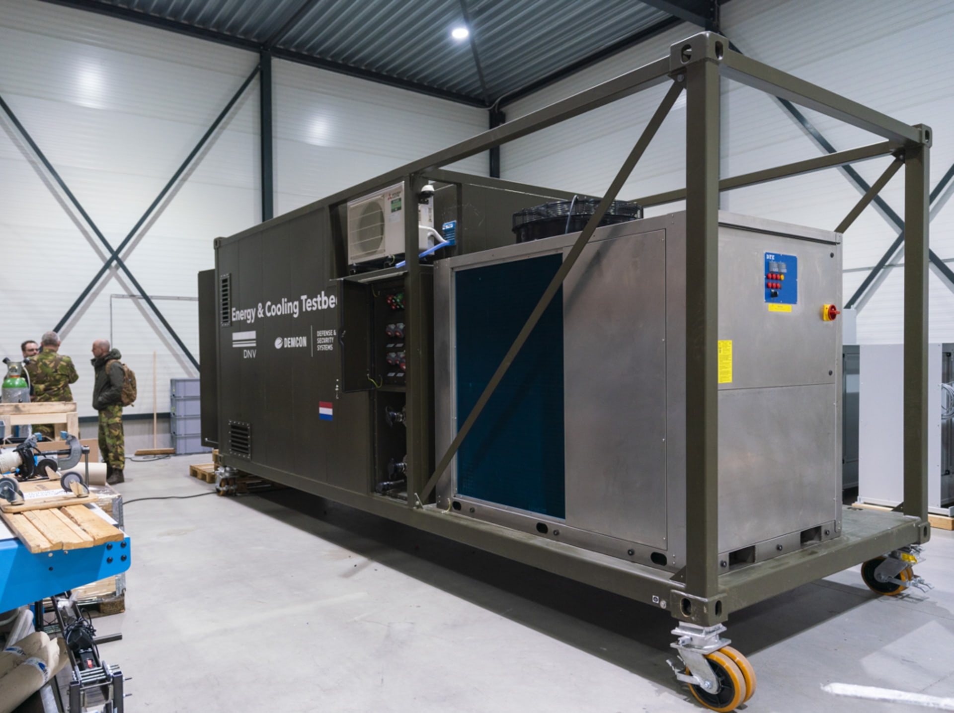 Energy and cooling testbench for military