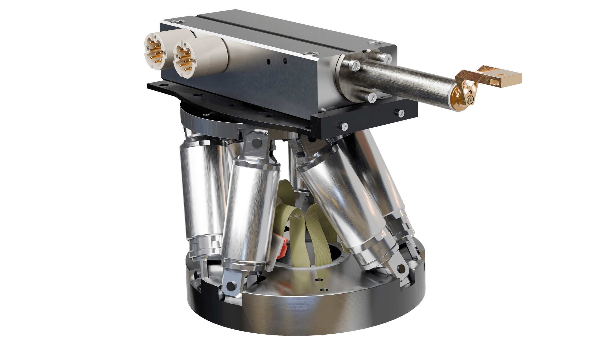 Cryogenic sample holder on B-DOF stage